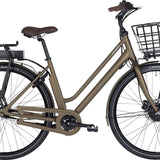 Raleigh Sussex E1 Dame mat sand Elcykel