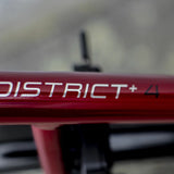 Trek District+ 4 Lowstep rød elcykel
